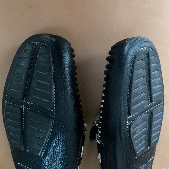 Anne Klein Women’s Slides in Black Size 7.5M with beads accent - Picture 4 of 6